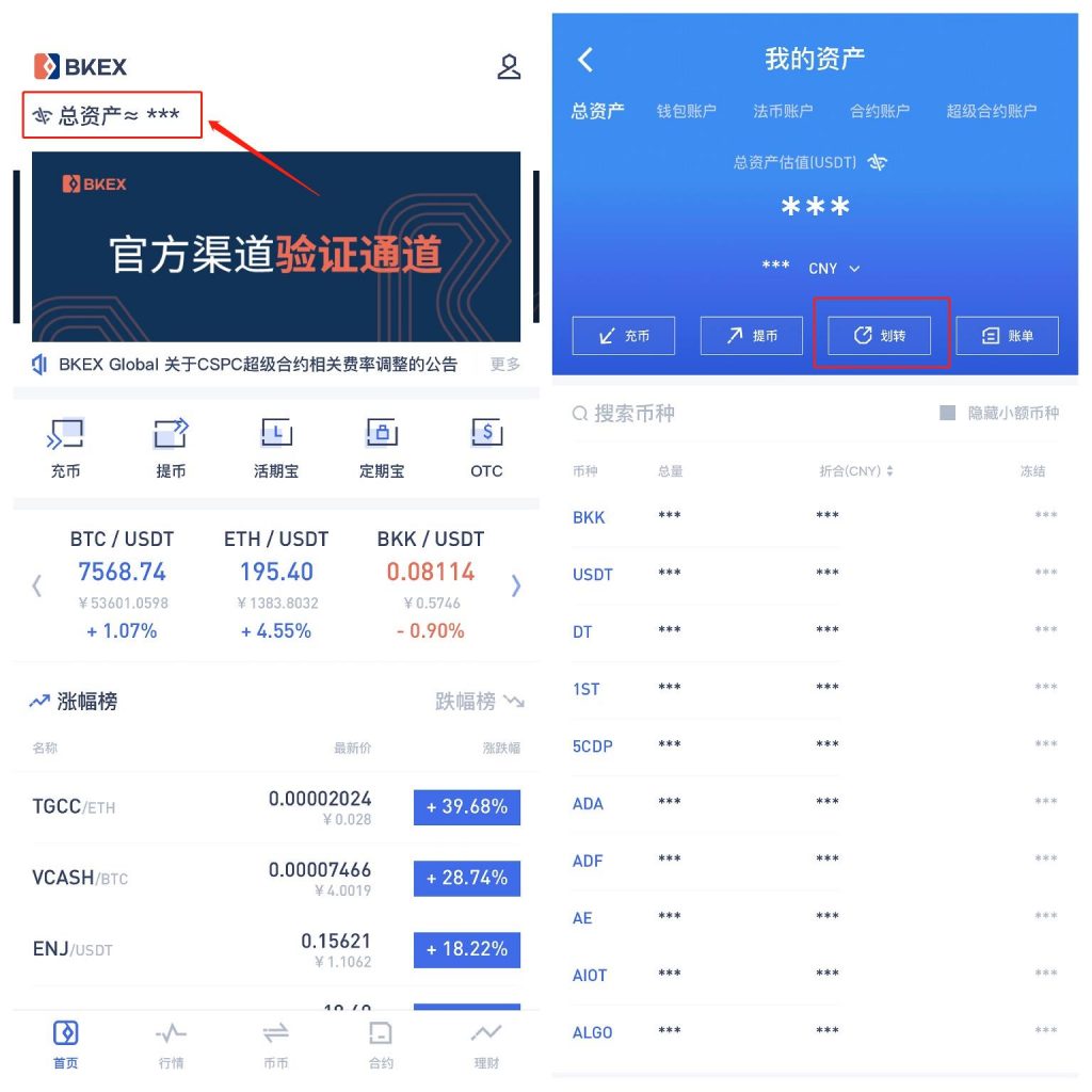 关于买币的交易平台的信息